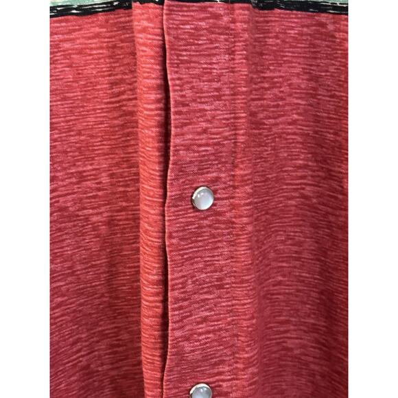 Vtg 90s Roper Pearl Snap Shirt XL Western Cowboy Horse Rodeo Bull Aztec Grunge - Picture 3 of 8